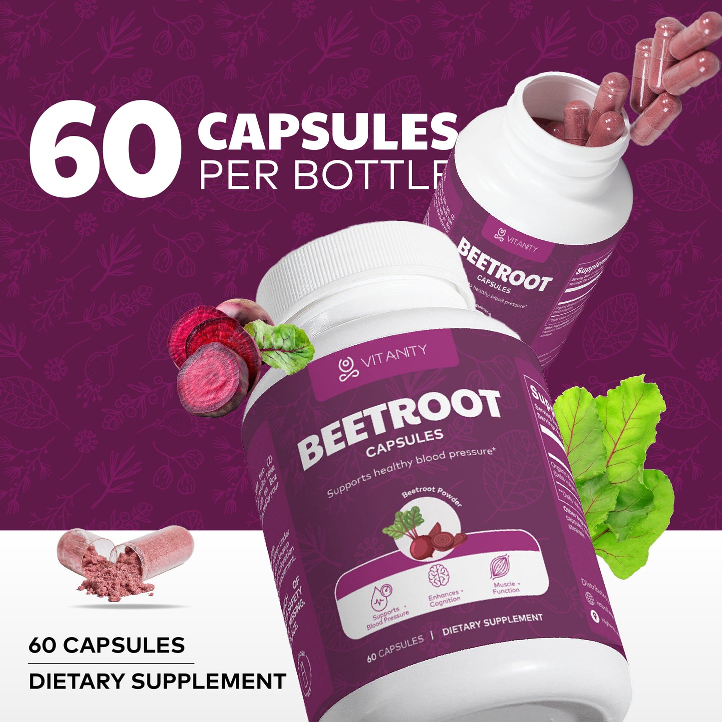 Beetroot Energy Boost Capsules