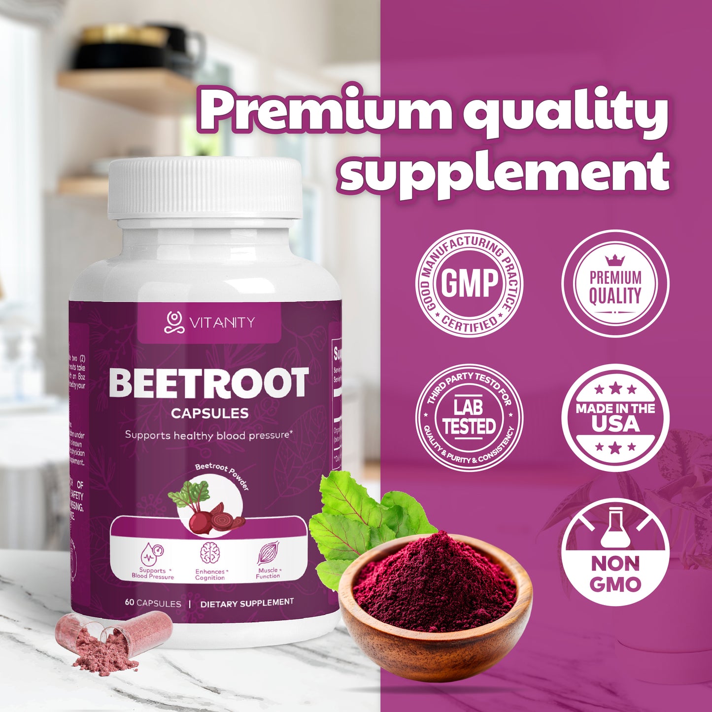 Beetroot Energy Boost Capsules