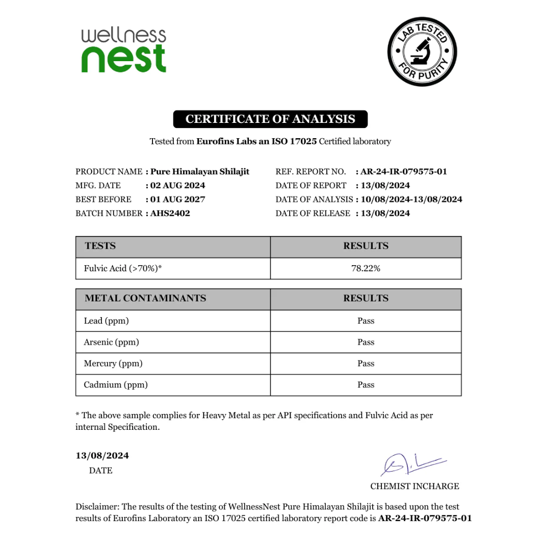 Premium Himalayan Shilajit Gummies - Test 2