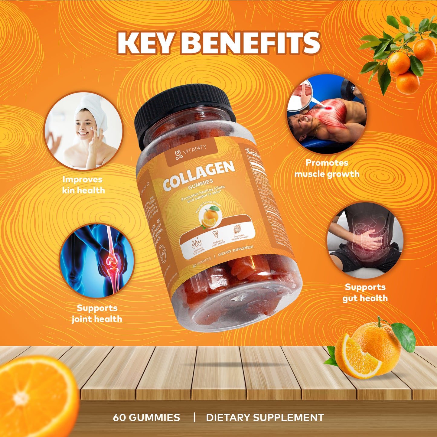 Collagen Gummies - Immune Boost & Beauty Care