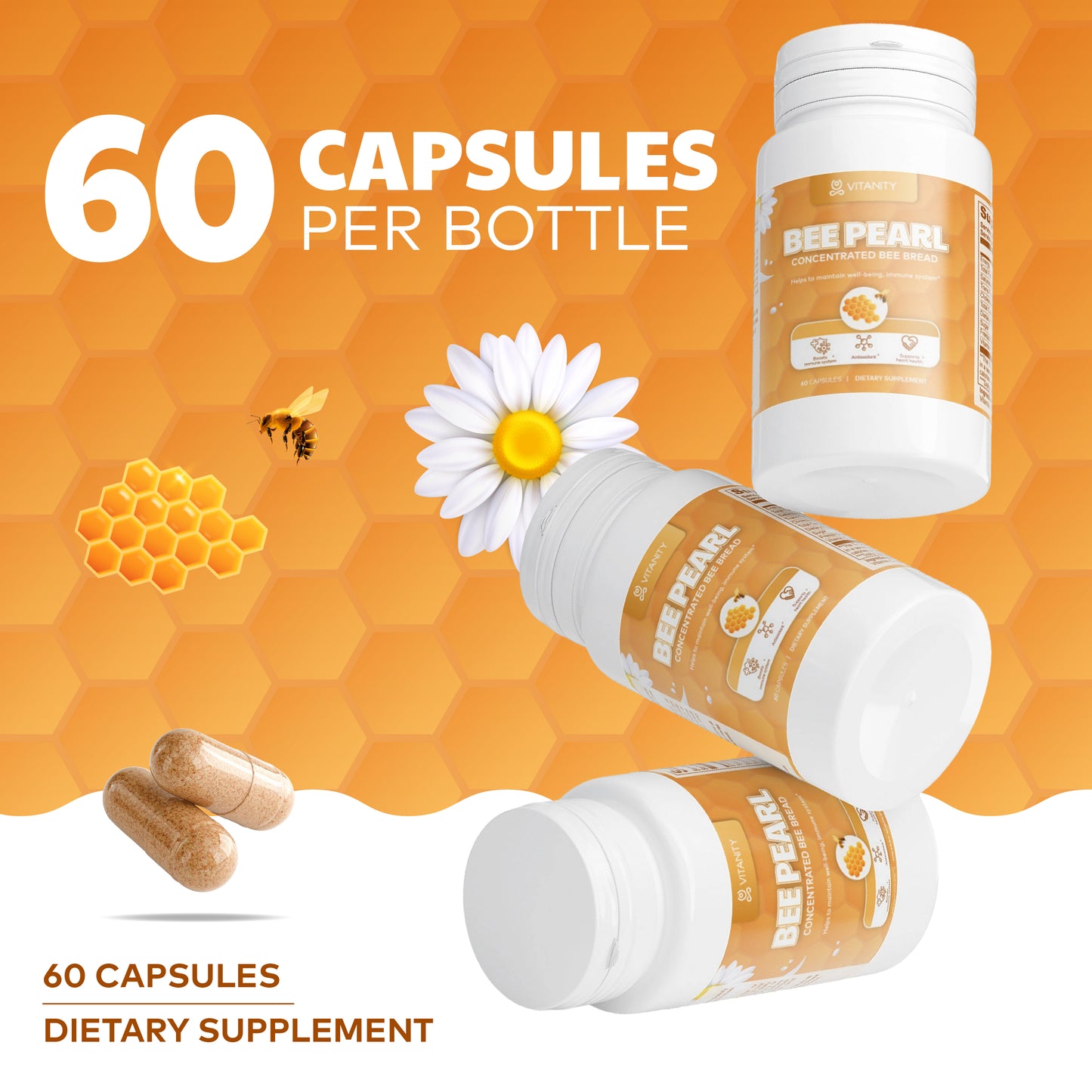 Bee Pearl Energy & Stress Support