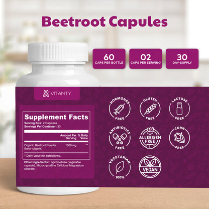 Beetroot Energy Boost Capsules