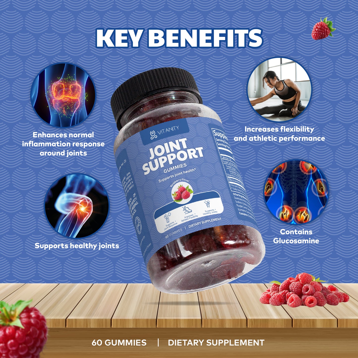 Joint Support Gummies - Athlete & Aging Joint Care