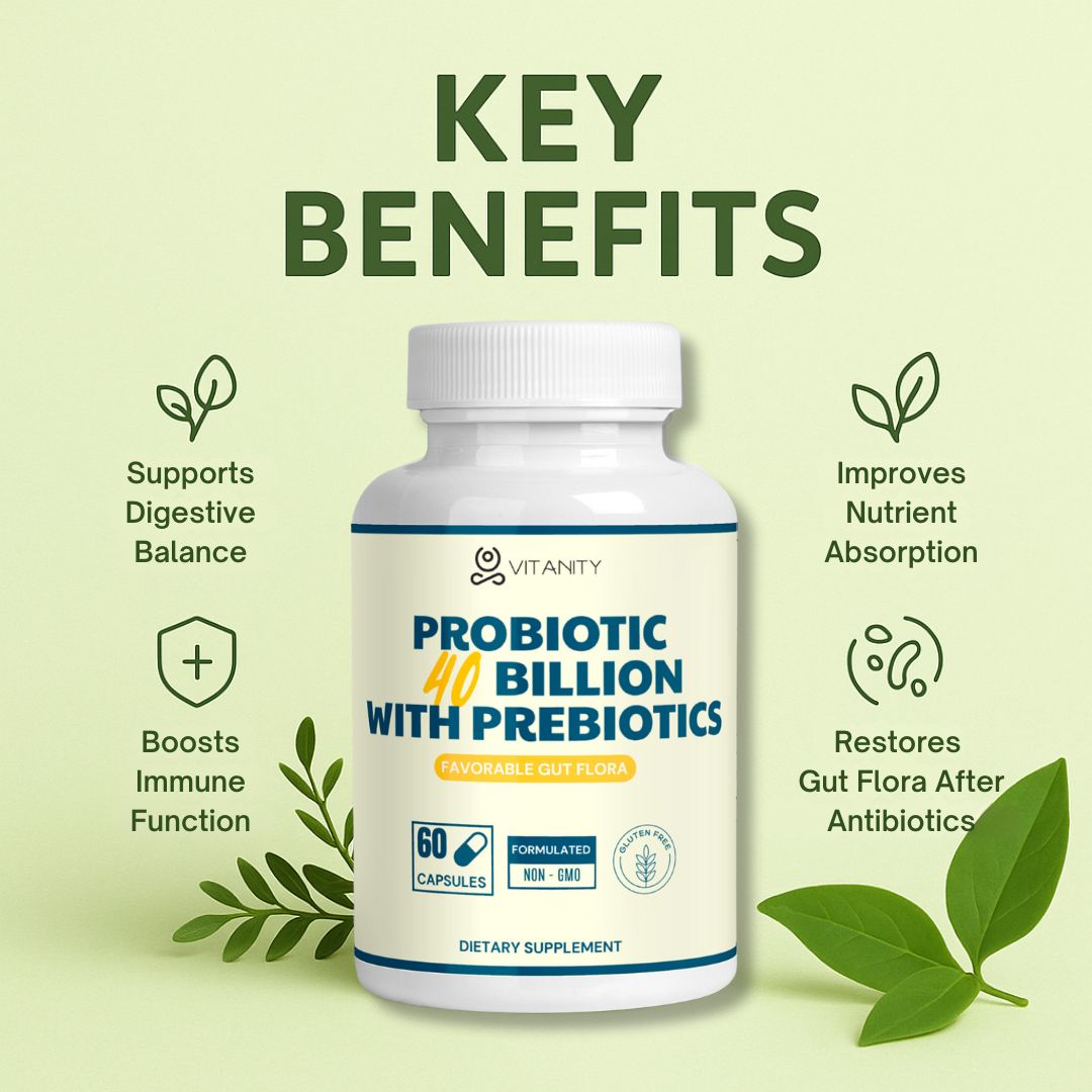 Probiotic 40 Billion with Prebiotics