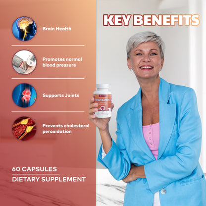 Resveratrol Healthy Aging & Circulation Formula