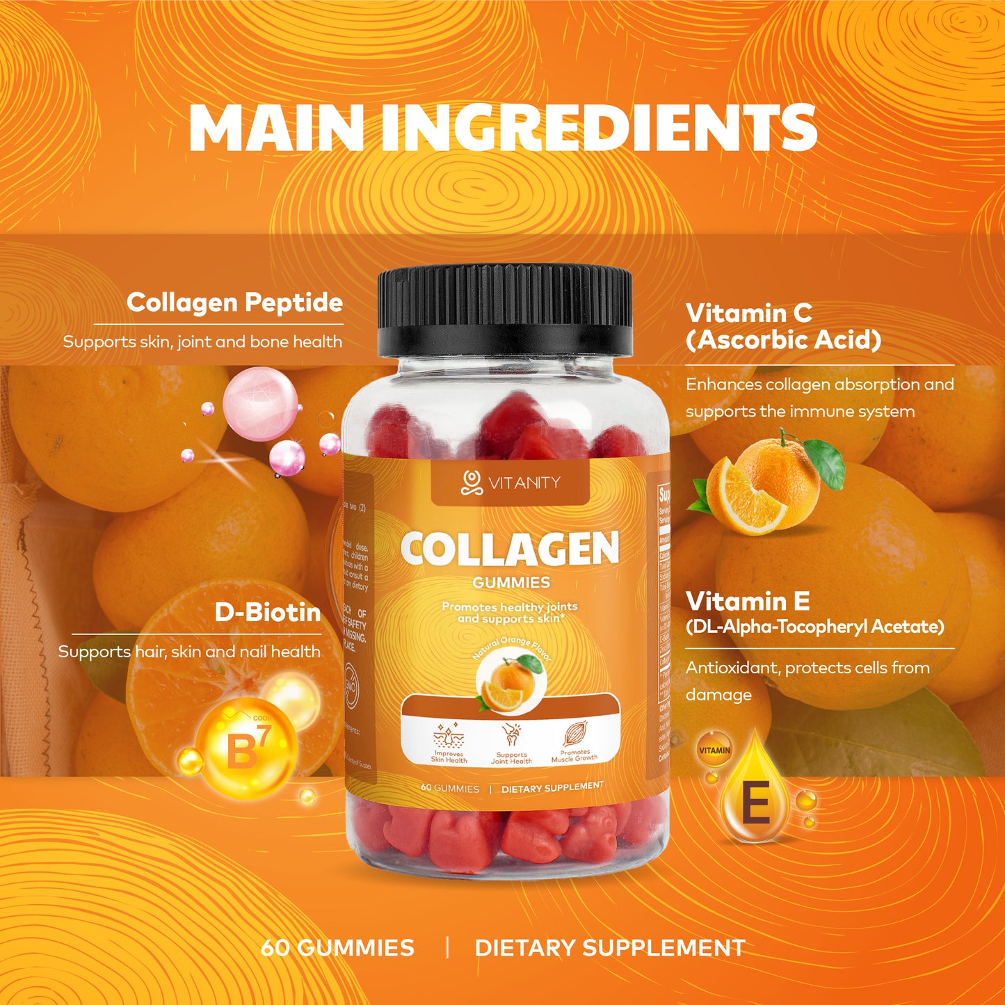 Collagen Gummies - Immune Boost & Beauty Care