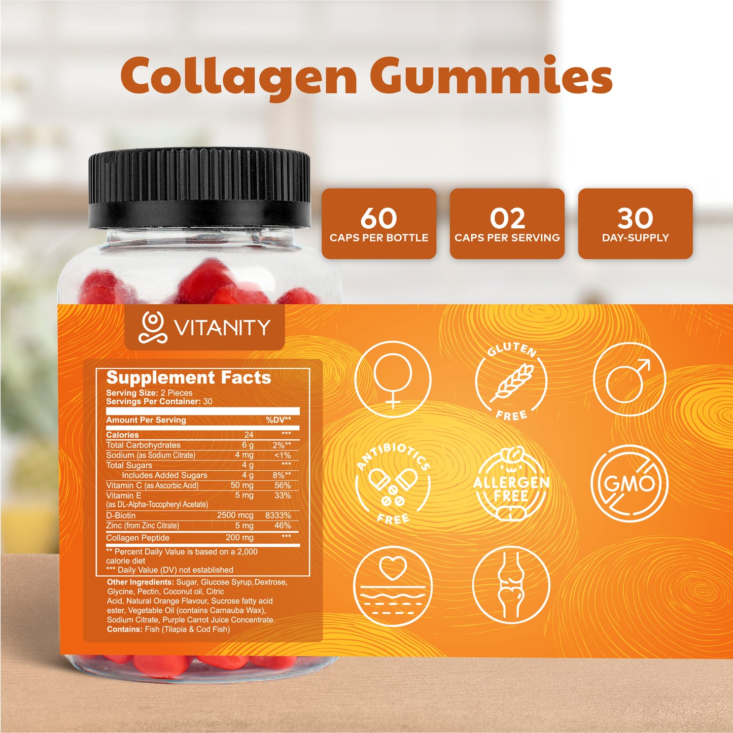 Collagen Gummies - Immune Boost & Beauty Care