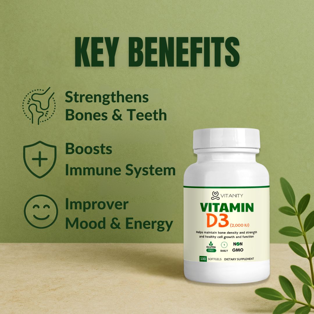 Vitamin D3 2,000 IU